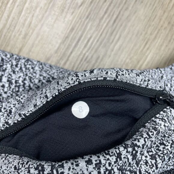 Lululemon Pants Womens 8 Tech Mesh Speed Wunder Leggings Athletic Gym Yoga Worko - Picture 7 of 10